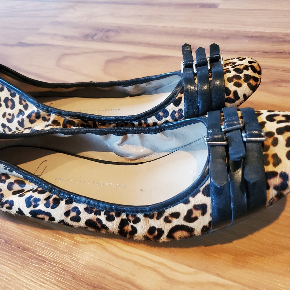 Franco Sarto leopard ballet flats 11